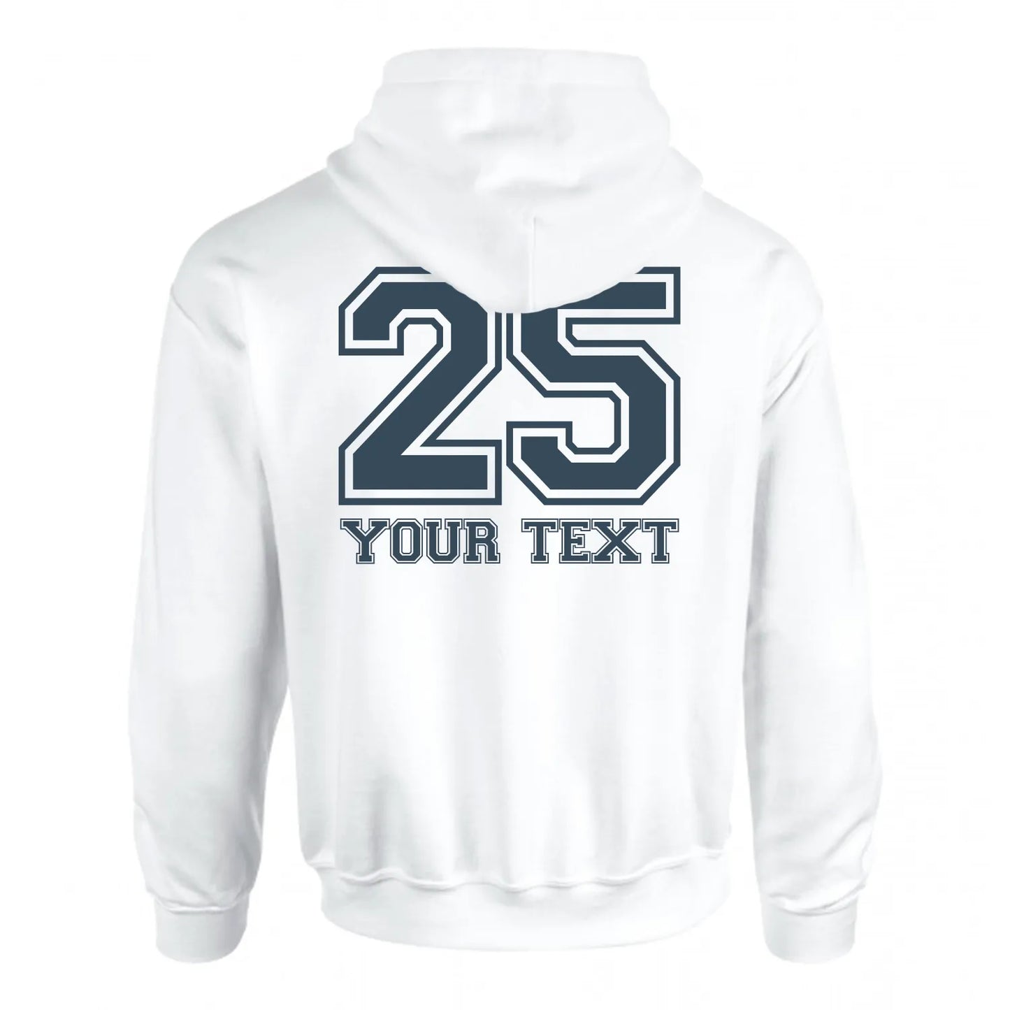 25 Back Print w/ Text Personalisation