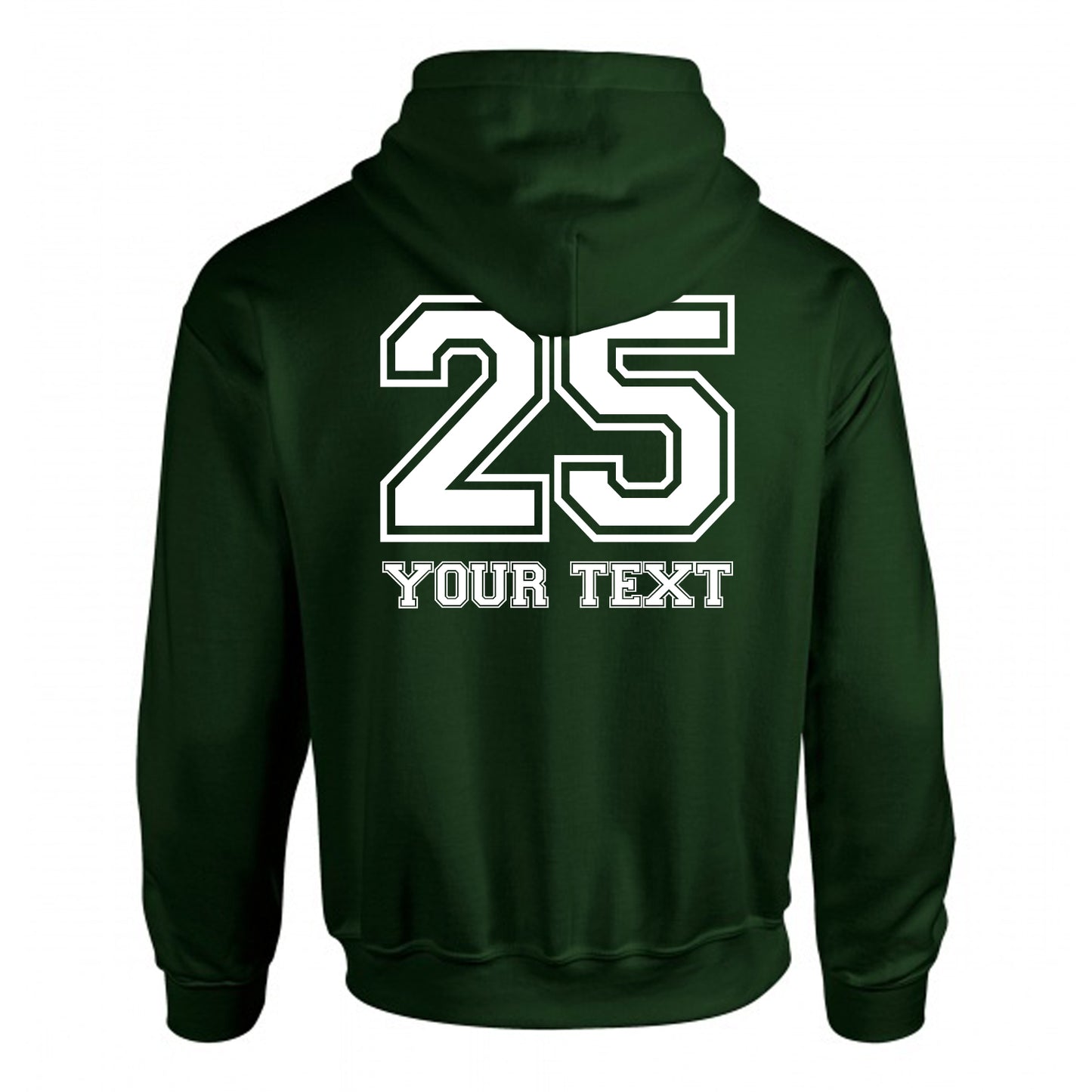 25 Back Print w/ Text Personalisation