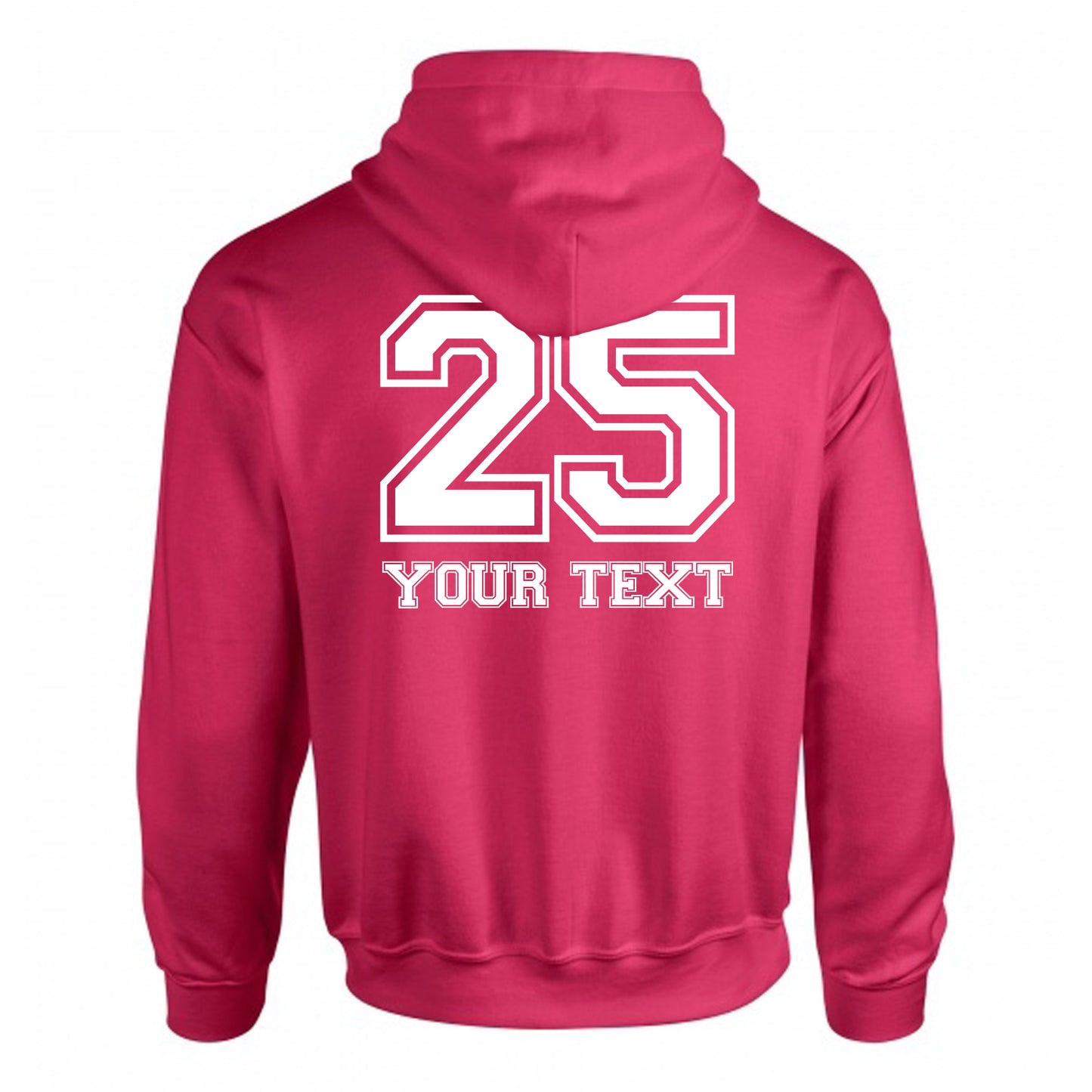 25 Back Print w/ Text Personalisation