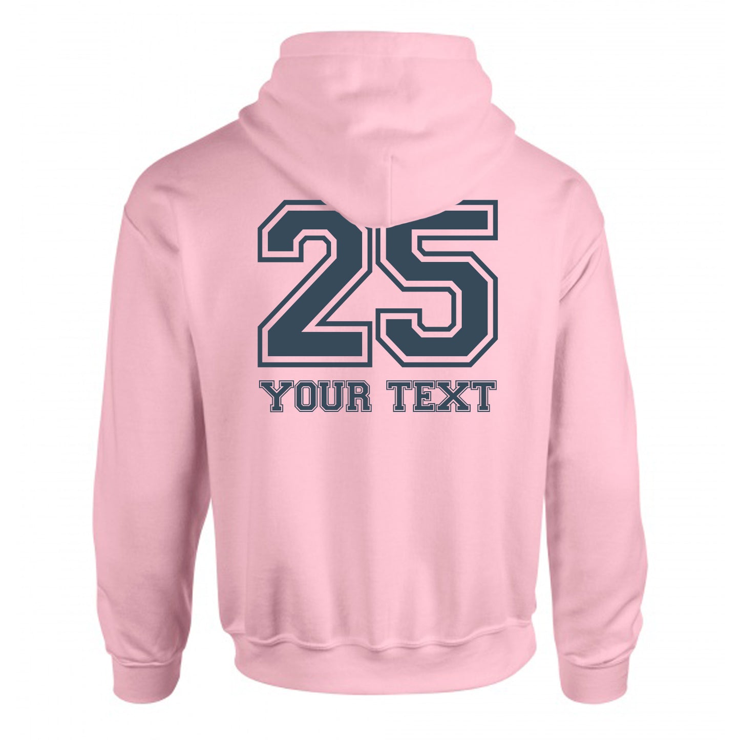 25 Back Print w/ Text Personalisation