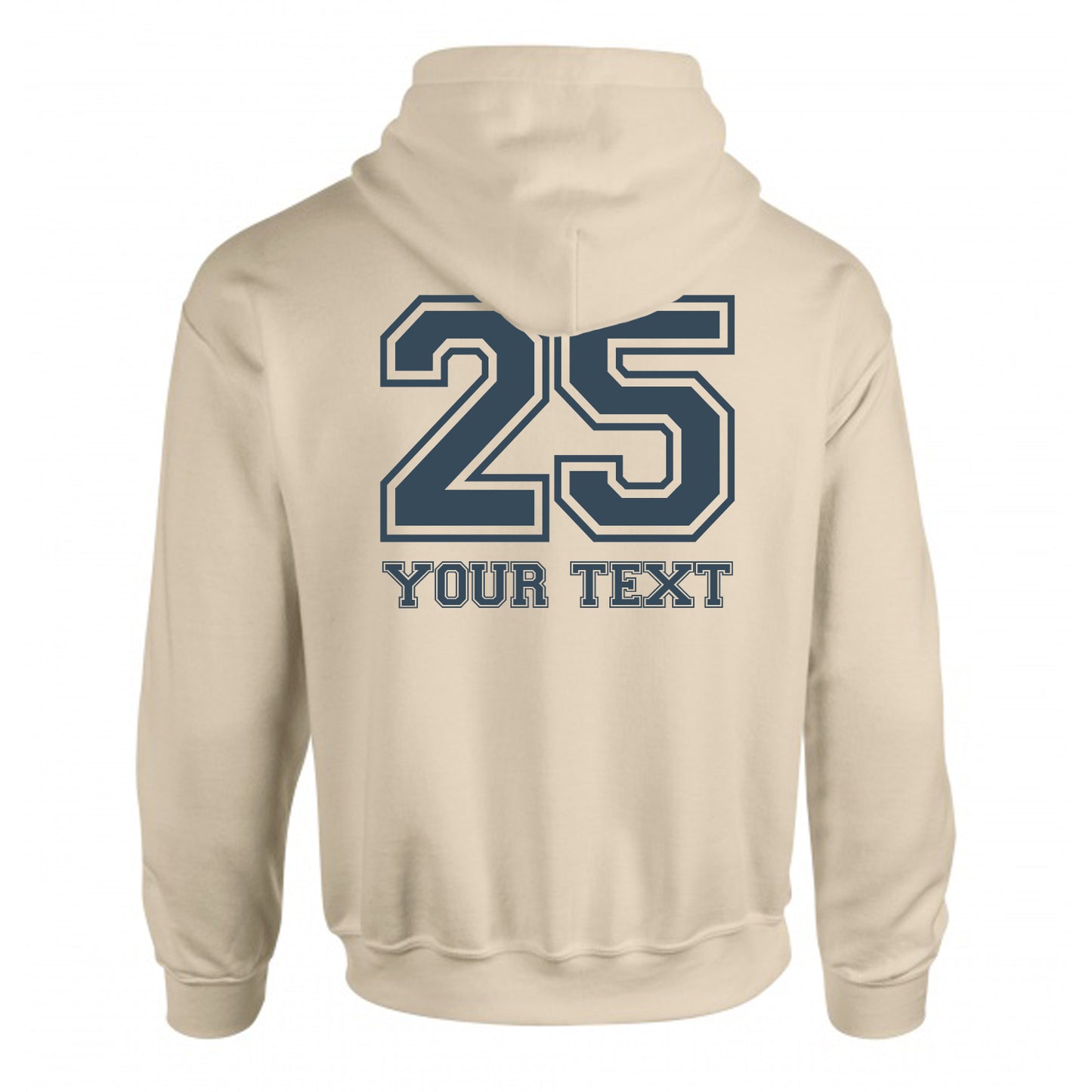 25 Back Print w/ Text Personalisation