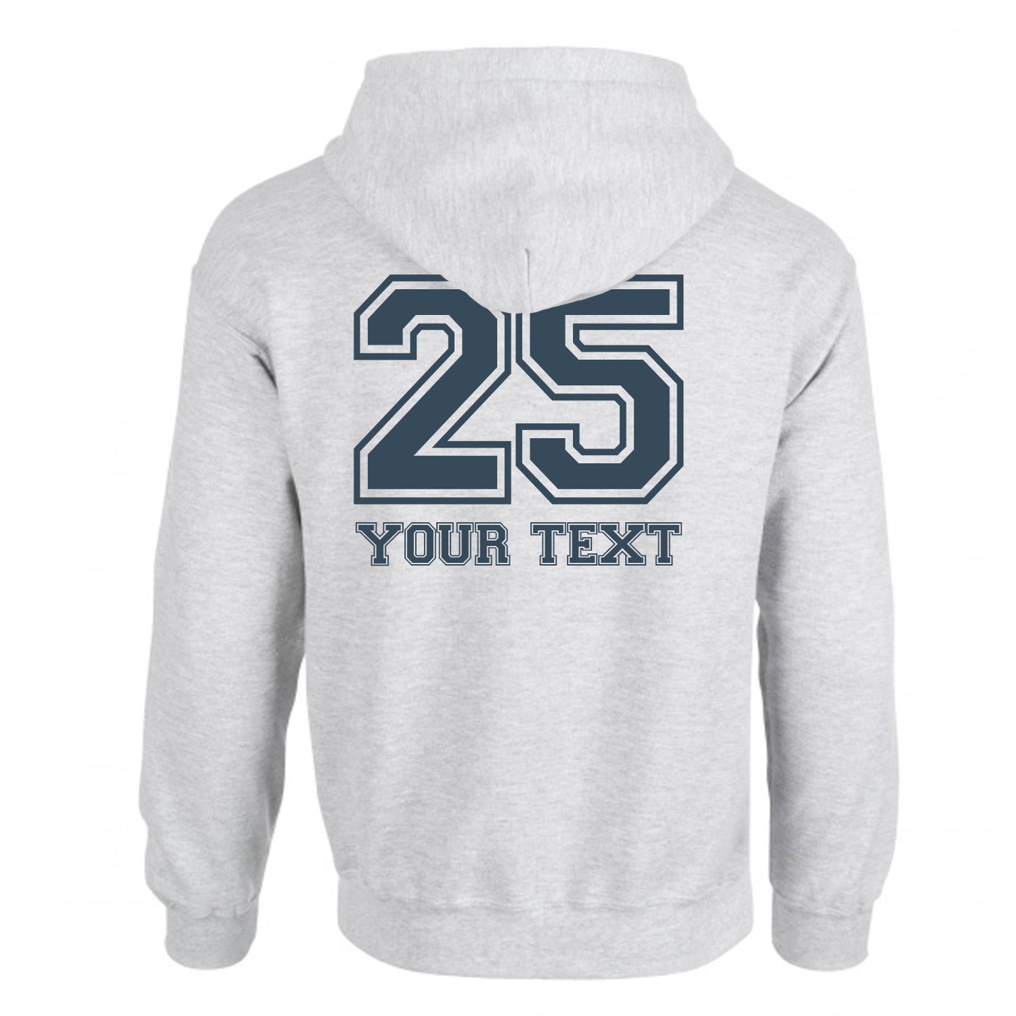 25 Back Print w/ Text Personalisation