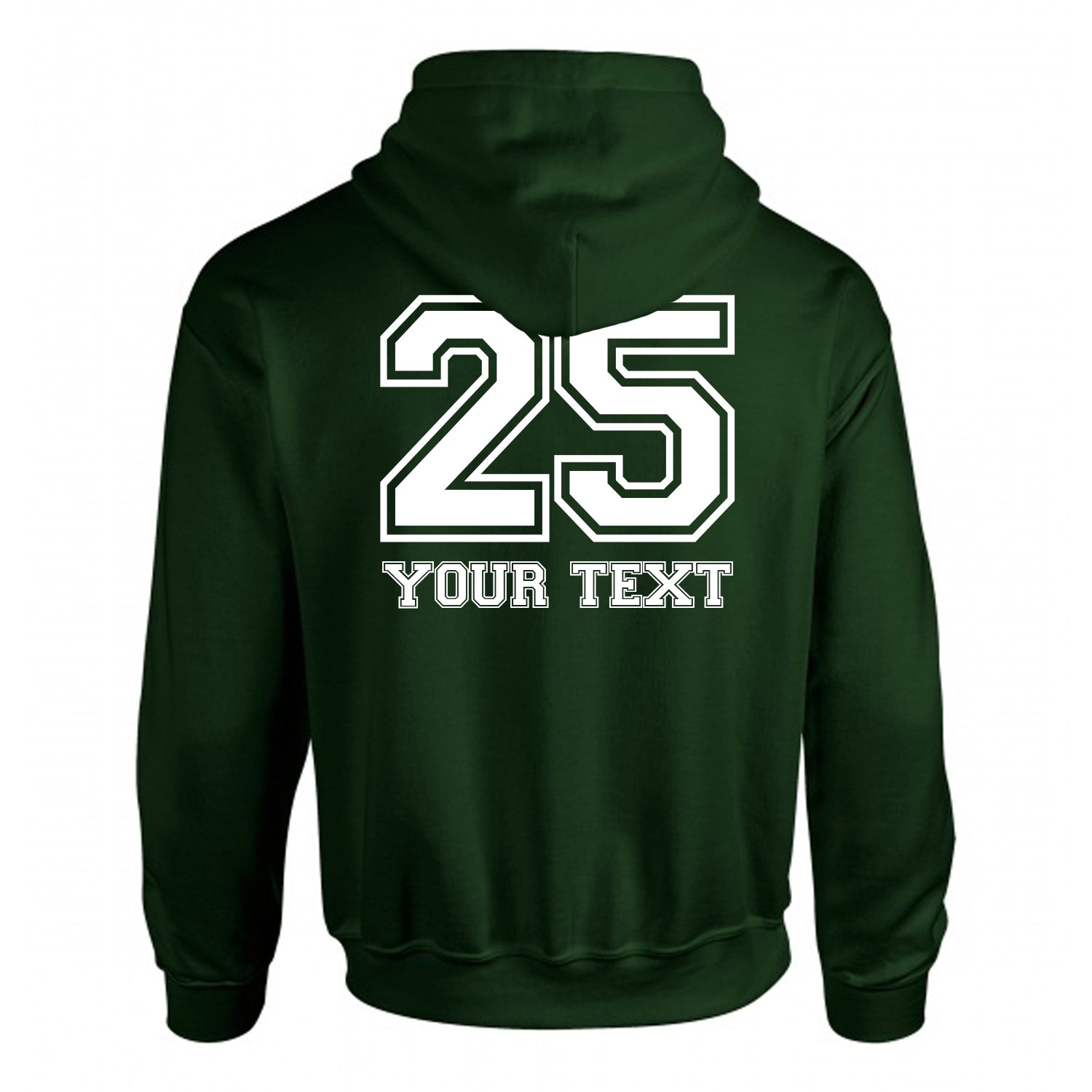 25 Back Print w/ Text Personalisation