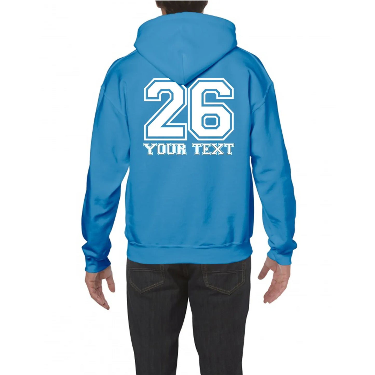 26 Back Print w/ Text Personalisation
