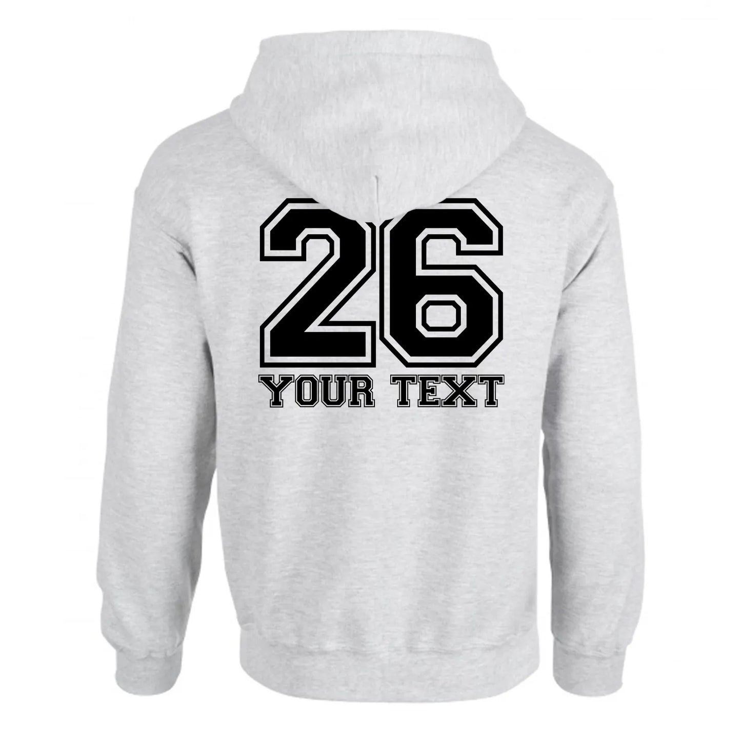 26 Back Print w/ Text Personalisation