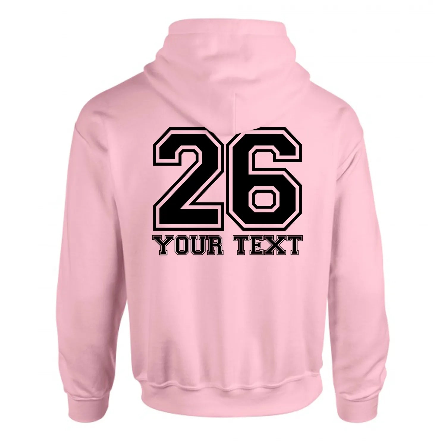 26 Back Print w/ Text Personalisation