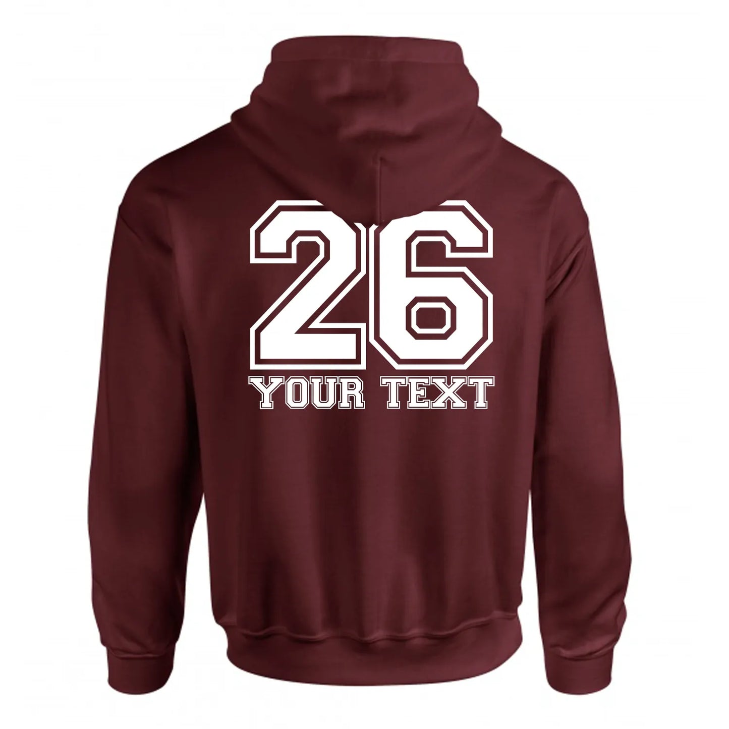 26 Back Print w/ Text Personalisation