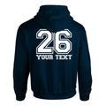 26 Back Print w/ Text Personalisation