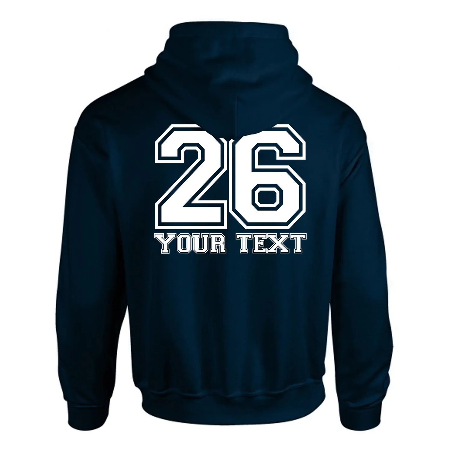26 Back Print w/ Text Personalisation