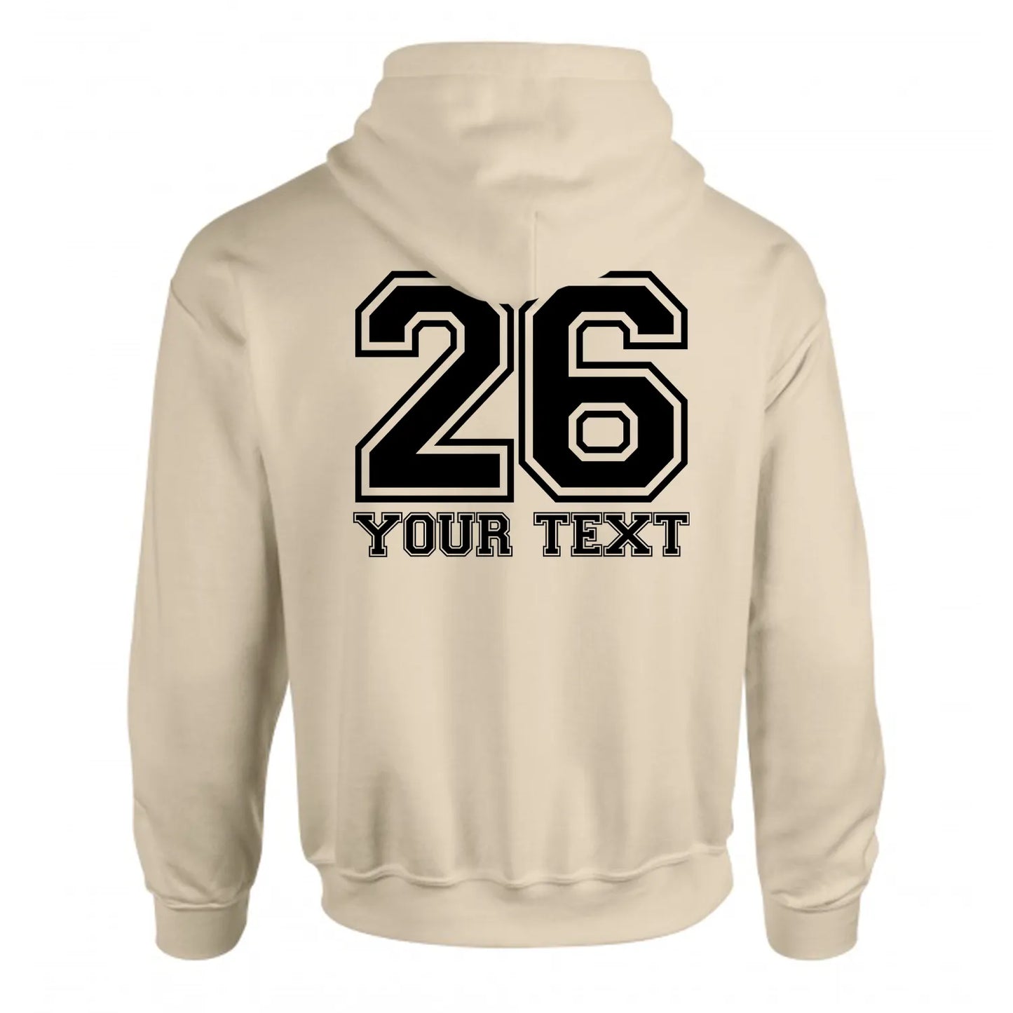26 Back Print w/ Text Personalisation