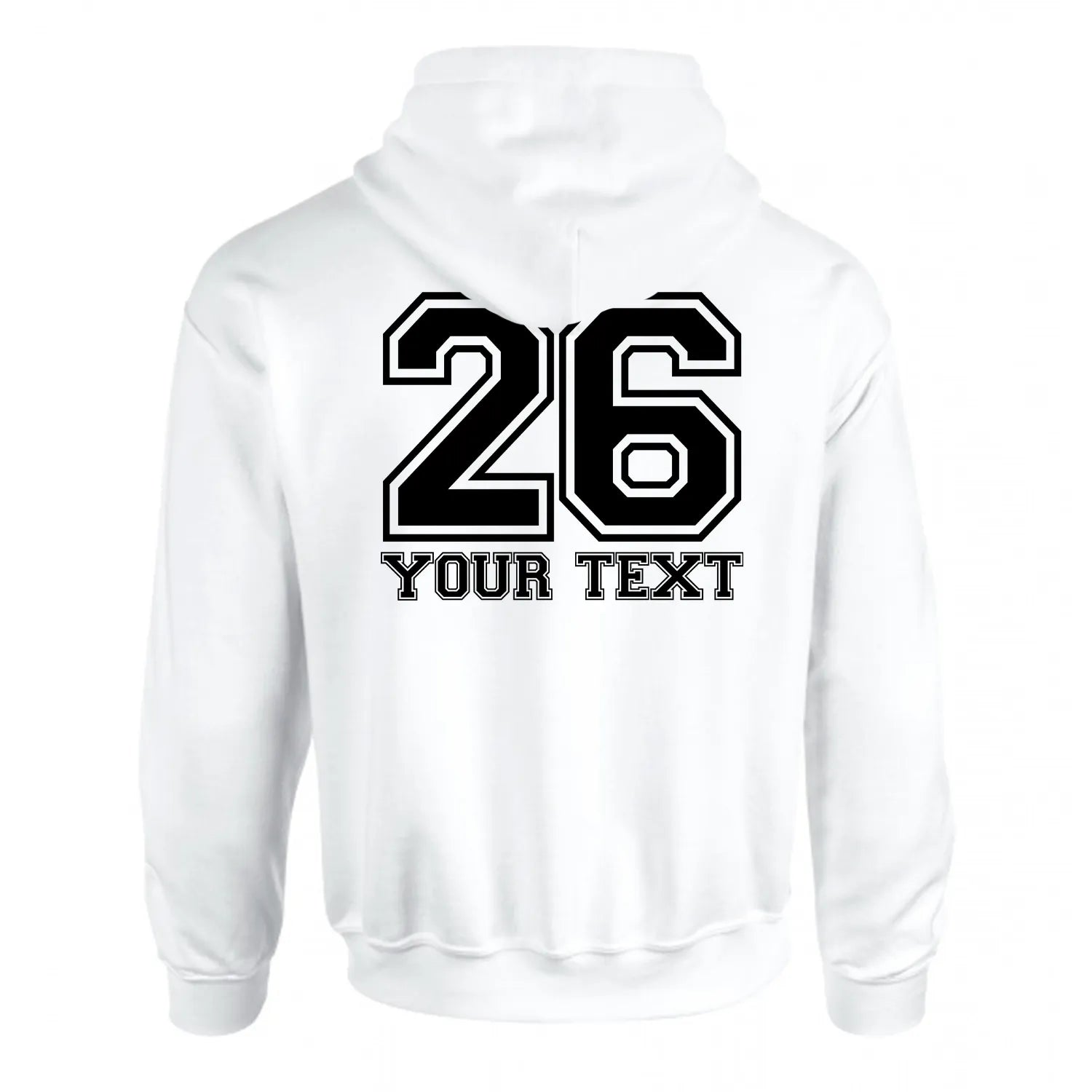 26 Back Print w/ Text Personalisation