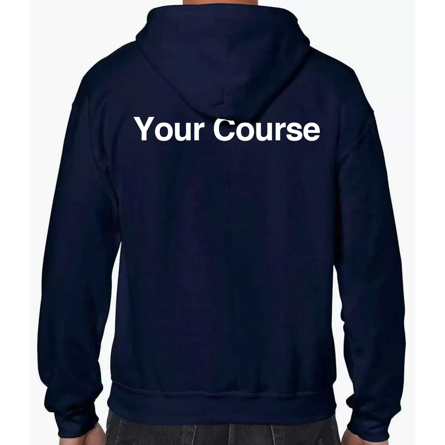 Course-Specific Hoodie Back Print