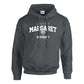 Varsity Print Design Hoodie