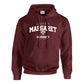 Varsity Print Design Hoodie