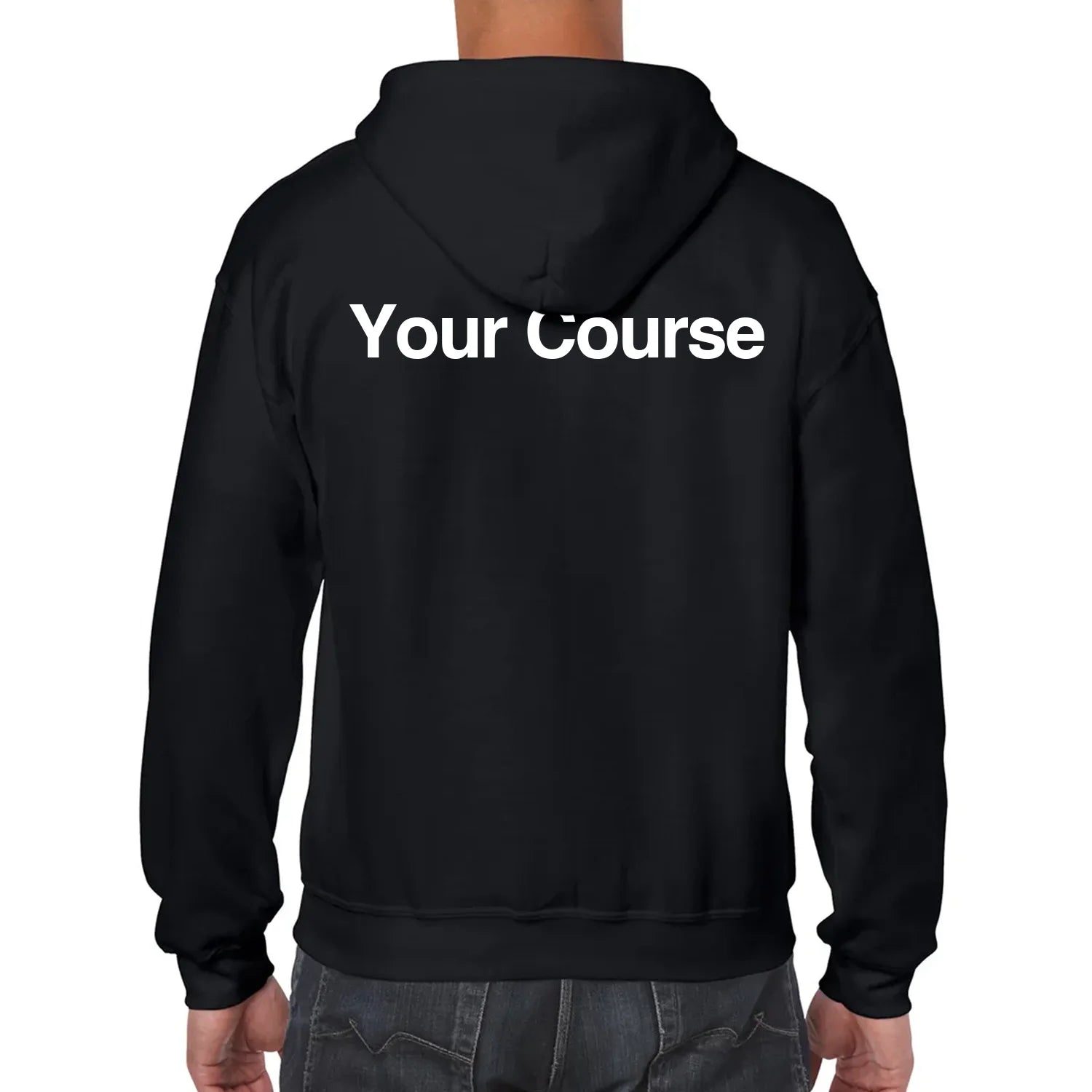 Course-Specific Hoodie Back Print